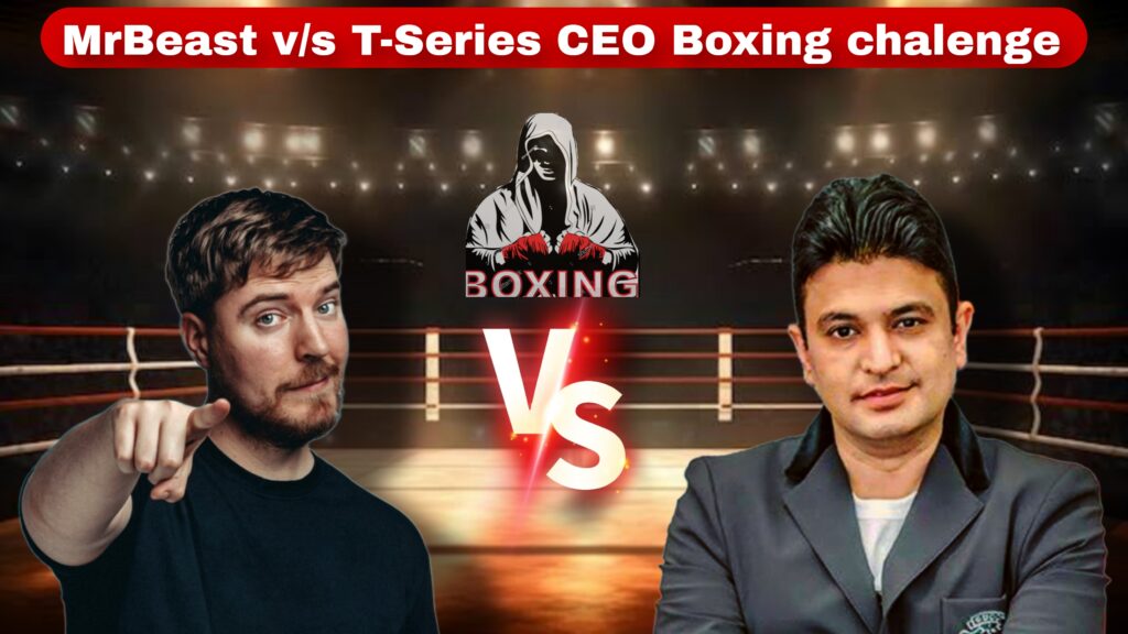 Mrbeast and bushan Kumar boxing