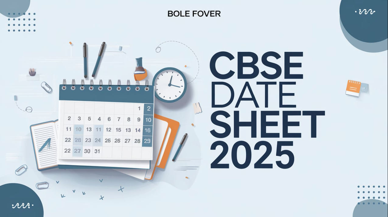 CBSE Date Sheet 2025