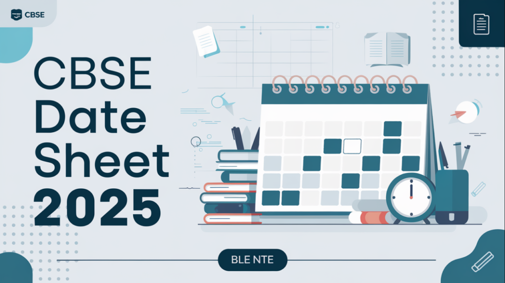 CBSE Date Sheet 2025 2