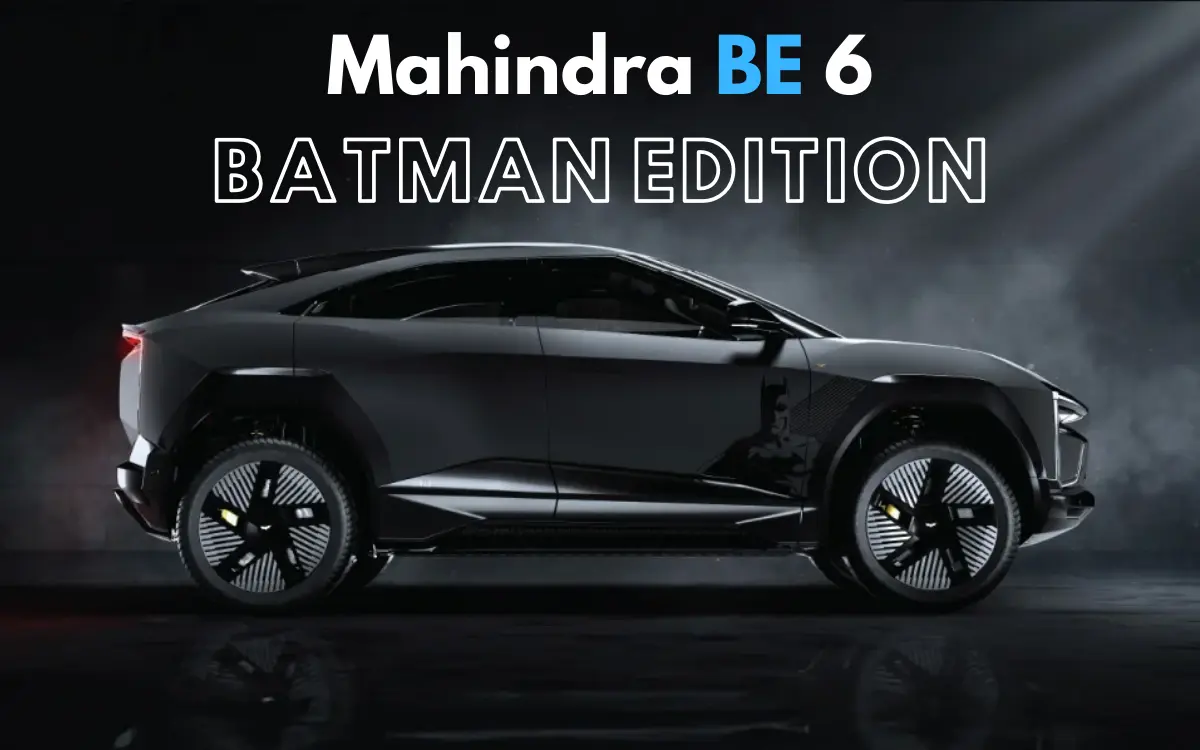 Mahindra BE 6 Batman Edition